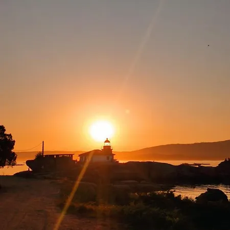 Casa De Playa En Un Pequeno Paraiso A Illa de Arousa Buitenkant foto